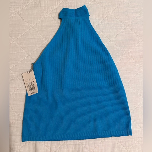 NWT Target Blue Halter Top - Picture 3 of 3